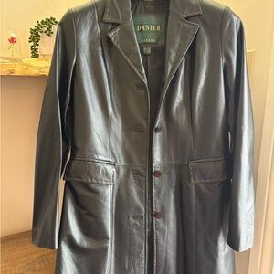 Danier Black Leather Jacket